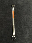 Snap On Vintage 25/32"-13/16" 12PT Sae Chrome Offset Box End Wrench XV-2526. Fixed Price $17.99.