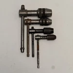 Lot Of 4 Vintage Handle Tap Wrenches General No Ratcheting Usa Tool. Fixed Price $39.00.