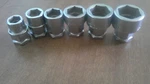 Snap-on Tools Usa Dr- Pass Thru Pc Socket Set 3/8"7/16"1/2"9/16"5/8"11/16. Fixed Price $85.00.