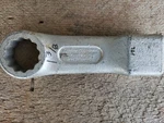 Snap-on Dx 144 1-3/8" Straight Handle Slugging Wrench Usa. Fixed Price $40.00.