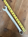 Nos Proto 23MM Combination Wrench Point Satin Chrome Finsh 1223MASD Usa Made. Fixed Price $25.99.