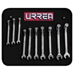 Urrea 1270HMF Wrench Set 10PC Std Flex Head. Fixed Price $232.14.