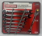 Vintage Nos Sears Craftsman 22985 8PC Metric Ratcheting Wrench Set New Tools Mm. Fixed Price $149.99.
