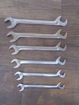 Snap-on Tools Sae Way Open End Angle Set 7/16-3/4 Wrenches VS14-24. Fixed Price $117.50.