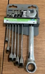 Pittsburgh Professional 7 Piece Sae Ratcheting Combo Wrench Set 96654. Fixed Price $14.00.