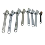 Armstrong, Klein Tools, Craftsman, Assorted Adjustable Wrenches Lot, 8 Pcs. Fixed Price $84.97.