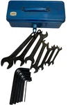 Toyo T-320 Steel Toolbox With Tools Ash Hex Set/wrench. Fixed Price $200.00.