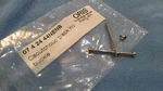 Two Oris Bar Pin Hex Socket Screw 42444 Williams F1 Rubber Band Strap # 635 7613. Fixed Price $85.00.