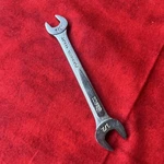 Vintage Easco 61-116 Double Openend Wrench 7/16" X 1/2" Usa (T30). Fixed Price $12.00.