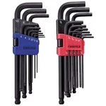 Carlyle Hand Tools Hex Key Set Long Ball Short & Arm Metric Sae. Fixed Price $21.11.