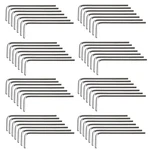 100PCS 1.5MM Allen Wrench L-shaped Key Set, Metric Hexagon Head Re.... Fixed Price $33.16.