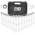 Prostormer 14-PIECE Ratcheting Combination Wrench Set, 6-19MM Metric .... Fixed Price $67.97.