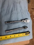 Snap-on TM831 1/4DR Flex Head Ratchet And Breaker Bar MVN10A. Fixed Price $64.99.