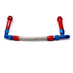 Renegade Carburetor Inlet Kit 75115; Dual Feed Ss, Red/blue -8AN For Holley 4150. Fixed Price $52.85.