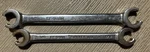 Vintage Bonney Double Flare Nut Wrench EF-1214H(1/2X9/16)&EF-1618H( 1/2X9/16)-US. Fixed Price $10.00.