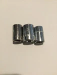 Blackhawk/cougar/williams 1/2" Drive 3PC Sae Shallow Sockets 5/8",11/16",13/16". Fixed Price $15.00.