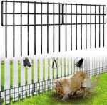 42.5FT (l) X 13IN (h) Garden Fence Animal Barrier, 30 Panels No Dig For Do. Fixed Price $95.05.