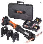 Vevor Pro Press Tool Pipe Crimping Kit Battery 1/2" 3/4" 1" Jaw. Fixed Price $599.99.