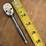 Snap-on T936 1/4 Drive Ratchet 1/2" Usa Made Short Stubby. Fixed Price $48.99.