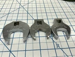 3PC Blackhawk 3/8 Drive Crowfoot Wrenches, 1IN., 7/8IN., 3/4IN., Usa Made. Fixed Price $18.50.