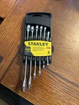 Stanley 6PC Combination Wrench Set Sae Chrome Finish 79-143 New. Fixed Price $21.55.