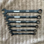 (6) Snap On Wrench GOEX12B 14B 16B 18B 20B 22B --- 3/8 7/16 1/2 9/16 5/8 11/16. Fixed Price $90.00.