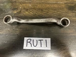 Armstrong Deep Offset Double Box Wrench 9729-A 11/16" 3/4" 12 Pt. Fixed Price $17.60.