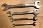 Craftsman Open Ended Wrench Lot (4) Vv 44571 44572 44582 44579 1/4"-3/4". Fixed Price $29.99.
