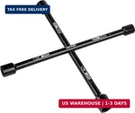 Epauto 14" Heavy Duty Universal Lug Wrench, 4-WAY Cross Black. Fixed Price $30.70.
