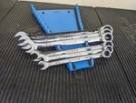#BF834 Matco Tools Grrcl 12 Point Sae Reversible Ratcheting Wrench Set Usa!. Fixed Price $189.95.