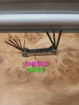 Chesco 88095 Foldable Allen Hex Key Wrench Set Sizes Made In Usa. Fixed Price $9.95.