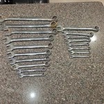 Alltrade Professional Drop Forged Combination Wrench Set 10 Sae & 8 Metric Pcs. Fixed Price $29.99.