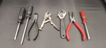 Hand Set Stanley Pliers Wrench Screwdrivers Kit Mixed Restored. Fixed Price $26.12.