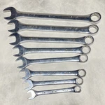 Sk Tools Sae 8-PIECE Polished Chrome Combination Wrench Set Usa 15/16 -1/2. Fixed Price $85.00.