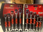 Gearwrench 10 Piece Metric/sae Combination Ratcheting Set Nos Mint. Fixed Price $45.00.