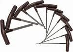 Paramount 10 Piece T-handle Hex Key Set Range 3/32 To 3/8", 6" Oal, Steel. Fixed Price $62.44.