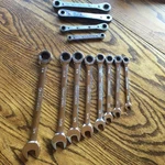 Craftsman Standard Sae Reversible Ratcheting Wrench Set Usa Proto Sk 5 16 3/4. Fixed Price $135.00.