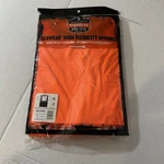 Tenacious Ergodyne Work Gear Mens Reflector Shirt 5XL Orange Blk Type Class 2. Fixed Price $16.99.