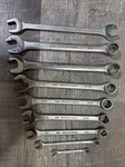 Lot Of Vintage Proto Made Usa Combo Wrenches Mixed 8 Plus One Open End. Fixed Price $22.95.