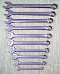 Proto 10 Piece Sae Combination Wrench Set 7/16" 1-1/4" U.s.a.. Fixed Price $125.95.