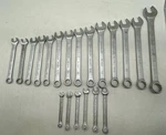 Stanley 20-PIECE Combination Wrench Set 7/8 1/4 Chrome Tools. Fixed Price $39.95.