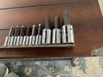 Proto 1/2" & 3/8" Drive Sae Hex Sockets 5/32 3/16 7/32 1/4 5/16 9/16. Fixed Price $30.00.
