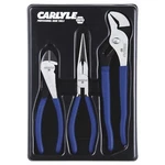 Professional Pliers Set 3 - Various Types Comfort Grip Carlyle Hand Tools. Fixed Price $47.62.