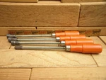 Indestro Long Straight Spinner Type Wrenches X4 Probably Late 1930S To 1940. Fixed Price $42.00.