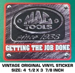 Mac Tools Getting The Job Done Vintage Original Vinyl Decal Sticker-automotive. Fixed Price $8.02.