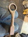 Proto: 15/16 12 Point Box End Anvil Wrench 2647SW. Fixed Price $50.00.