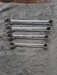 Vintage Allen Tools Combination Wrench Set 9/16-3/4 Usa Excellent. Fixed Price $25.00.
