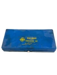 Vintage Belknap Tools Blue Grass Threading Set Plastic Case. Fixed Price $14.99.
