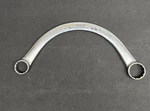 Vtg Snap-on Tools Half Moon Box Wrench CX2024 5/8 3/4" 12 Point Flank Dr Usa. Fixed Price $20.00.