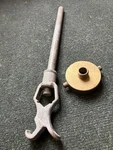 Hydrant Wrench With Brass Hose Fitting Cap For Fill Up Compactors. Fixed Price $27.57.